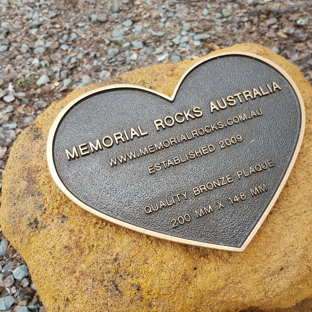 Medium Memorial Rocks Single Capacity Memorial Rocks Australia 