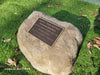 Memorial Rock Urn 1792 Regular Natural Riversand