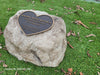 Memorial Rock Urn 1797 Medium Natural Riversand