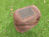 Memorial Rock Urn 1822 Regular Brown