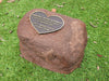 Memorial Rock Urn 1822 Regular Brown