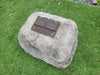 Memorial Rock Urn 1835 Extra-Large White